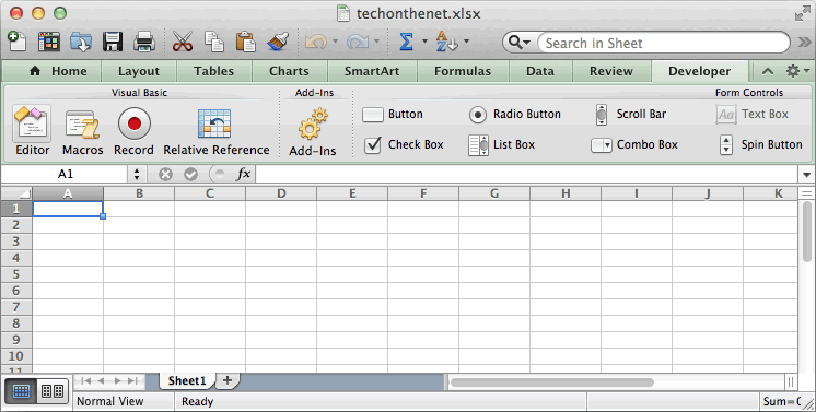 Free excel for mac